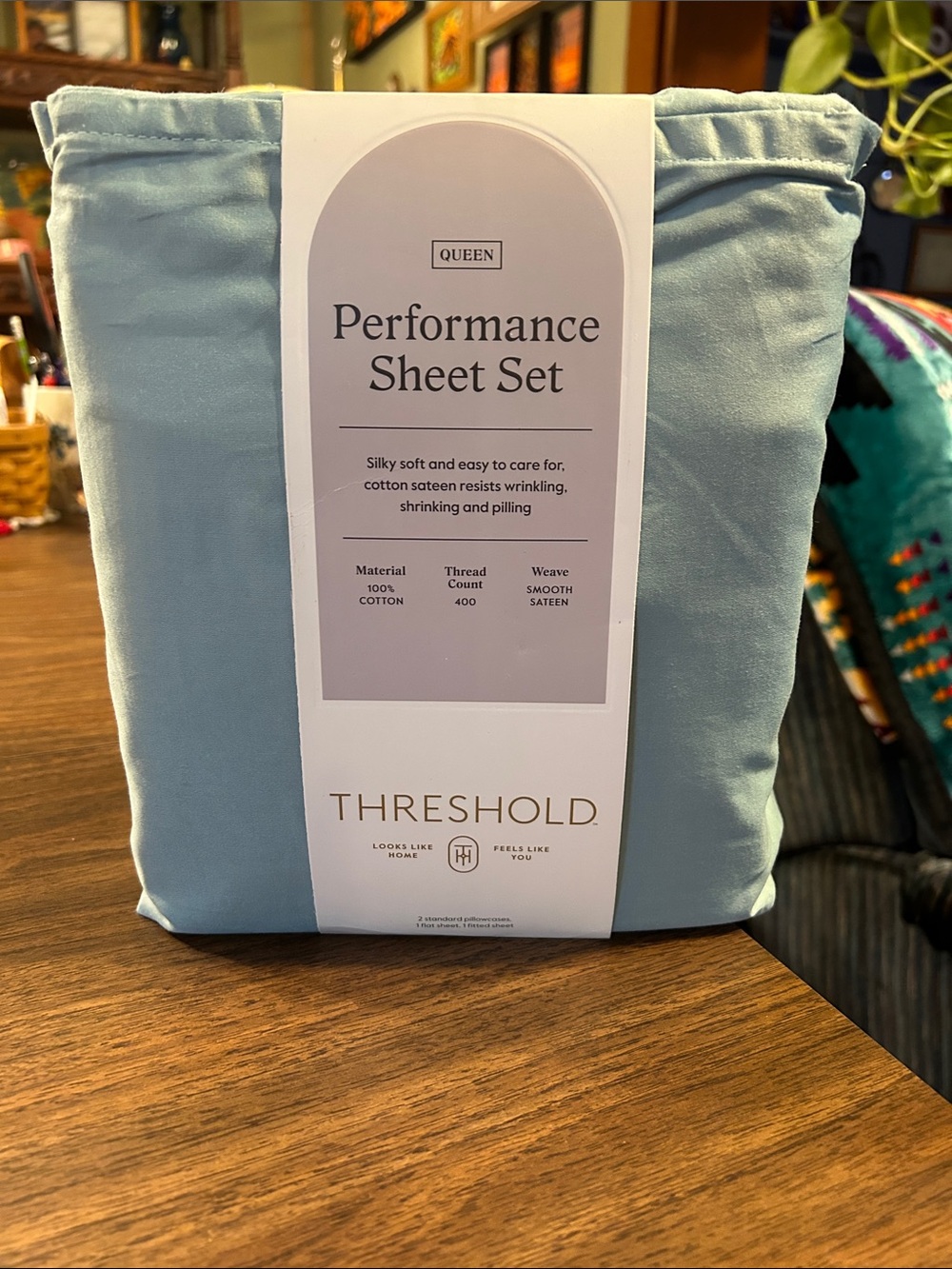 Threshold Performance New Queen Sheet Set